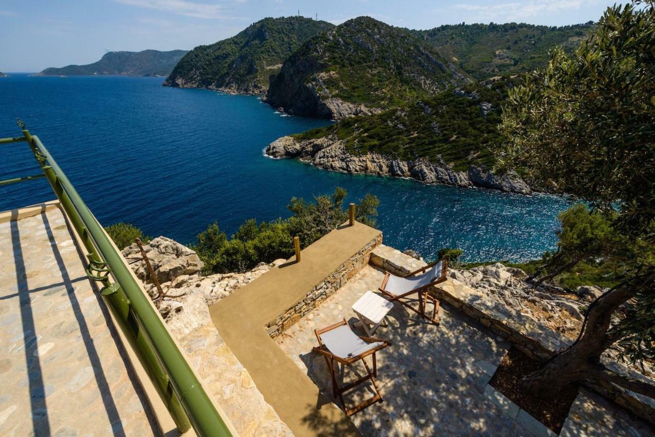 Casa Milos Stone Chalets Alonnisos Town Exterior photo